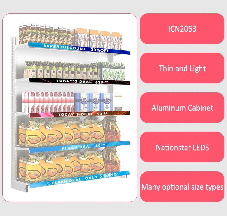 Brand Promotion Awesome New Product LED Screen for Shelf