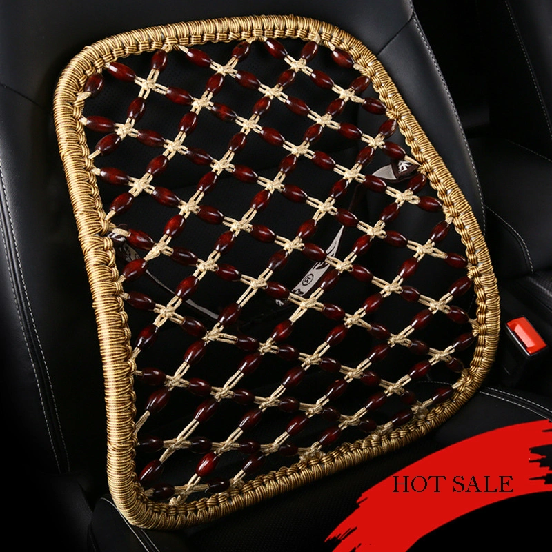 Wooden Bead Car Seat Cushion Lumbar Support