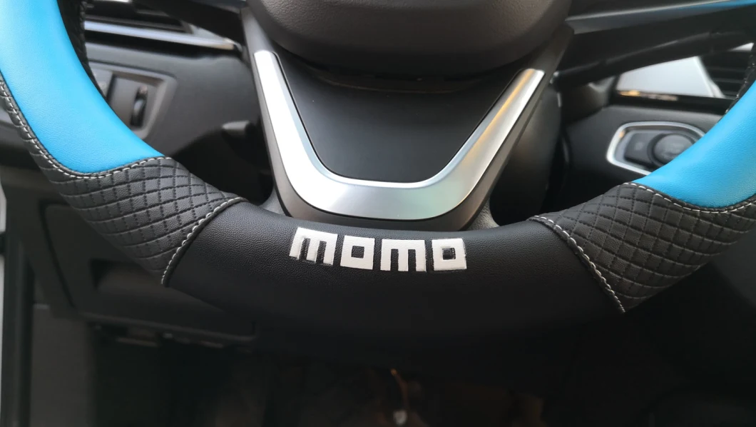 Momo Leather Car Steering Wheel Cover