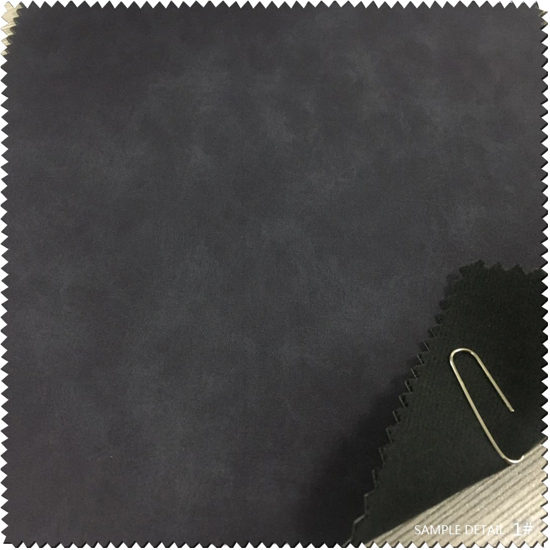 New Style Yang Buck Pattern Synthetic Leather for Shoes