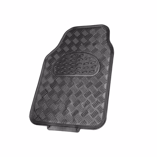 Black Color PVC Material Floor Car Mat in Universal Use