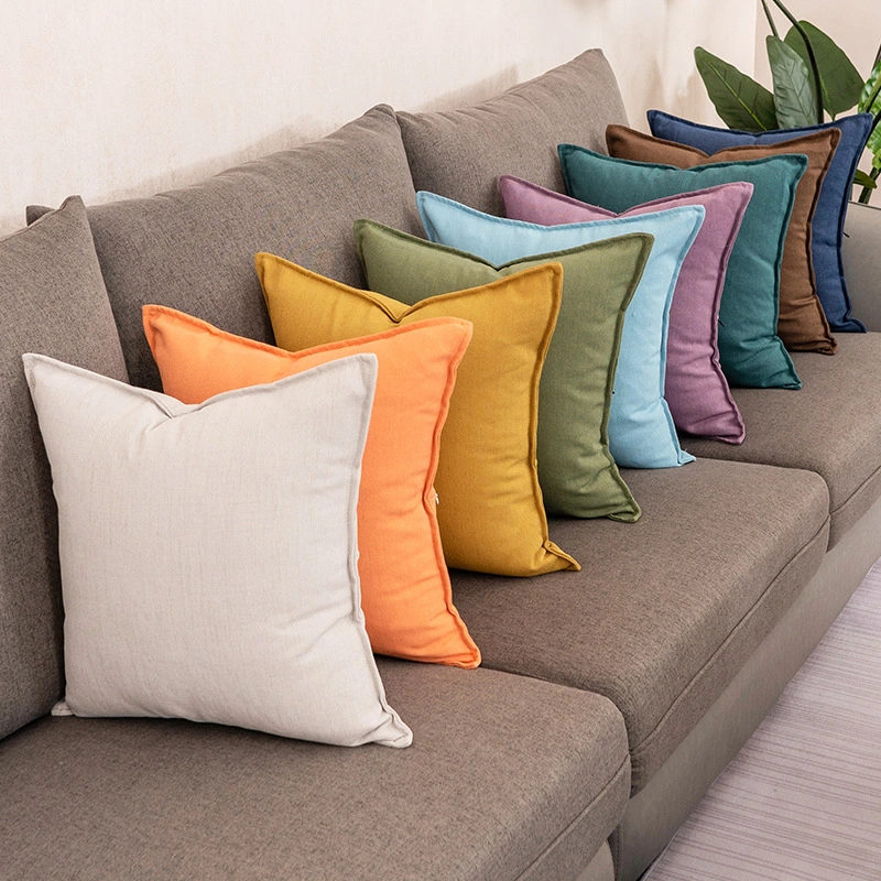 New Sofa Pillow Simple Modern Cover Light Luxury Pillow Cover