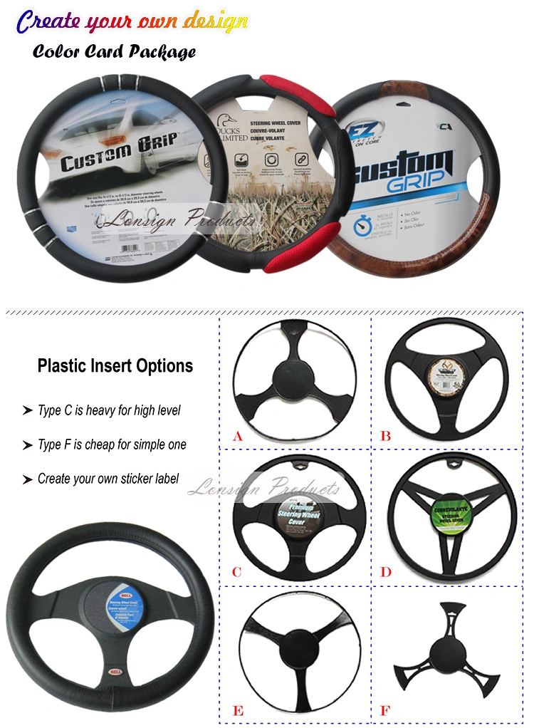 Factory Cheap Hot Car PVC Steering Wheel Cover