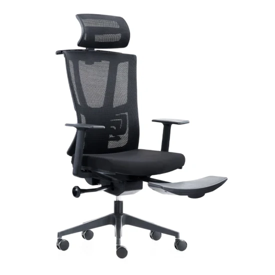 Drehbarer Executive-Gaming-Ergonomischer Heimtisch mit mittlerer Rückenlehne aus Netzstoff, robuste Bürostühle