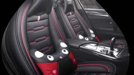Cartoon Autozubehör Allwetterbezug Universelles automatisches Autositzkissen aus Superfaserleder